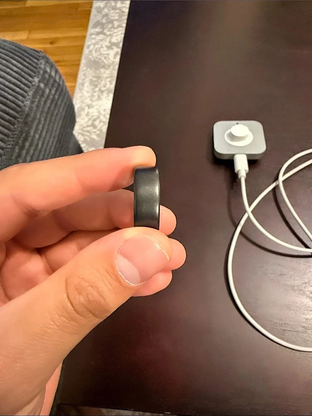 Oura Ring 4 Black Size 8